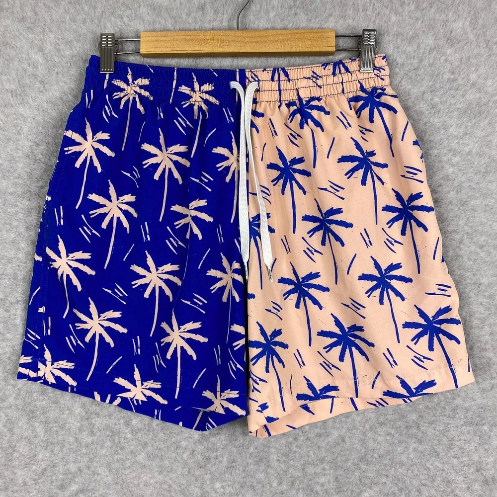 Chubbies Shorts Mens L Blue The Weekend Kings 5.5